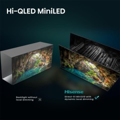Hisense 55U7SE 55" 4K Ultra HD TV - Stunning Picture Quality & Immersive Viewing Experience!